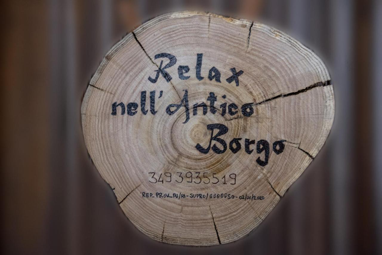 Relax Nell' Antico Borgo Villa Casperia ภายนอก รูปภาพ